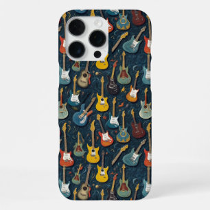 Coque iPhone 16 Pro Max Instruments de musique à cordes Guitares