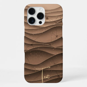 Coque iPhone 16 Pro Max iPhone 16 pro Personnalisé Desert Titanium Design