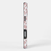 Coque iPhone 16 Pro Max iPhone bleu rose éléphant (Côté droit)