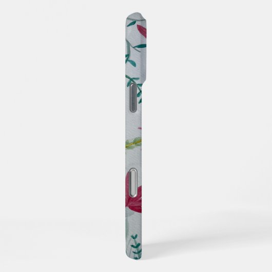 Coque iPhone 16 Pro Max iPhone flowers botanical case (Côté droit)