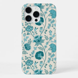 Coque iPhone 16 Pro Max Jacobean Floral Big Motif Tee sur Crème
