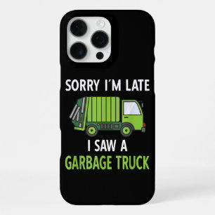 Coque iPhone 16 Pro Max J'ai vu un costume de camion à ordures Recycler l