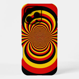 Coque iPhone 16 Pro Max J'aime les couleurs du drapeau national d'Allemagn