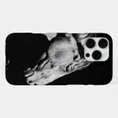Coque iPhone 16 Pro Max jambe de cheval de tête (Verso Horizontal)