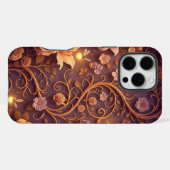 Coque iPhone 16 Pro Max Jardin Enchanté crépusculaire (Verso Horizontal)