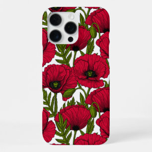 Coque iPhone 16 Pro Max Jardin Red Poppy 2