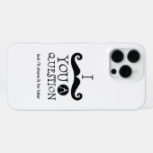 Coque iPhone 16 Pro Max Je Dois Vous Poser Une Question (Verso Horizontal)