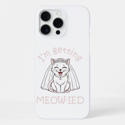 Coque iPhone 16 Pro Max Je me fais Miauler ! (Verso)