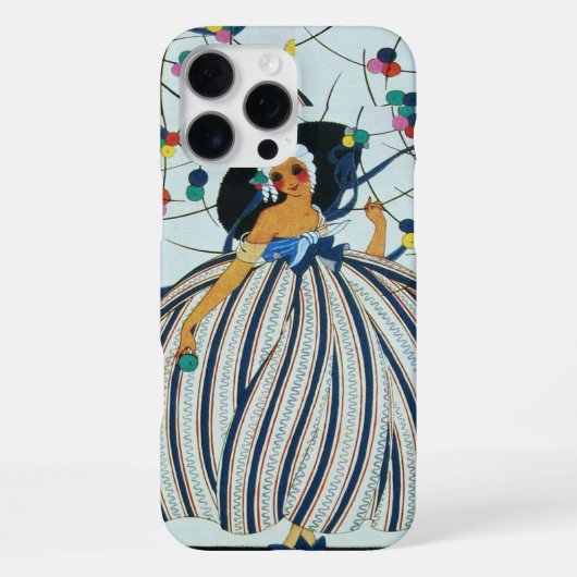 Coque iPhone 16 Pro Max JEUNE FILLE FANTAISISTE / Beauté Mode (Verso)