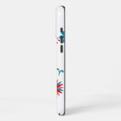 Coque iPhone 16 Pro Max Joli motif floral (Côté gauche)