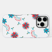 Coque iPhone 16 Pro Max Joli motif floral (Verso Horizontal)