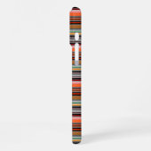 Coque iPhone 16 Pro Max Jolies rayures colorées (Côté gauche)
