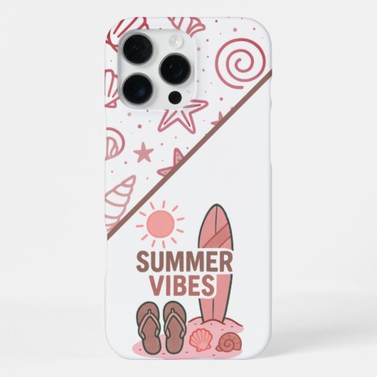 Coque iPhone 16 Pro Max Jours avant la plage (Verso)