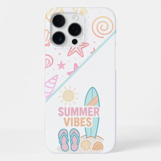 Coque iPhone 16 Pro Max Jours avant la plage (Verso)
