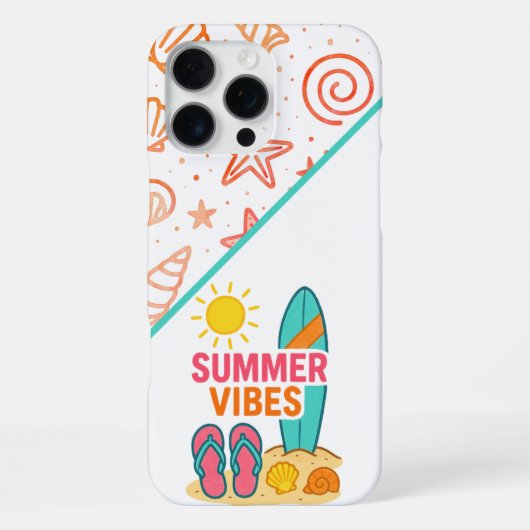 Coque iPhone 16 Pro Max Jours de plage à venir (Verso)