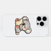 Coque iPhone 16 Pro Max Koala Mignon Endormi avec Oreiller (Verso Horizontal)