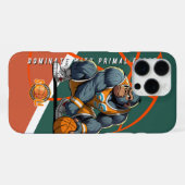 Coque iPhone 16 Pro Max La force primordiale du Basketball | (Verso Horizontal)