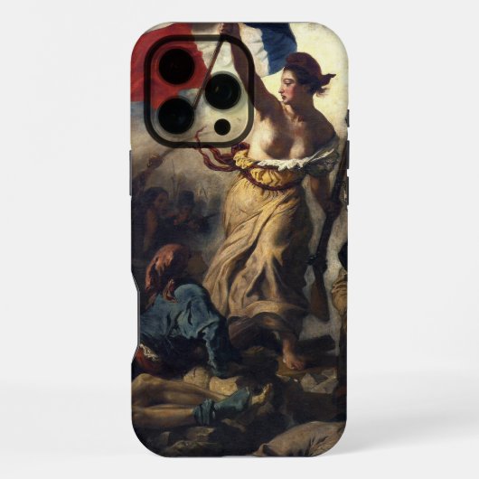 Coque iPhone 16 Pro Max La liberté à la tête du peuple (Verso)