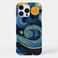 La nuit étoilée rencontre le Motif des tournesols