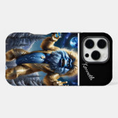 Coque iPhone 16 Pro Max La Nuitée du Yéti Doré (Verso Horizontal)