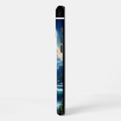 Coque iPhone 16 Pro Max La surveillance des aigles sur la mer (Côté gauche)