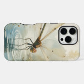 Coque iPhone 16 Pro Max Lac de libellule Nature Faune (Verso Horizontal)