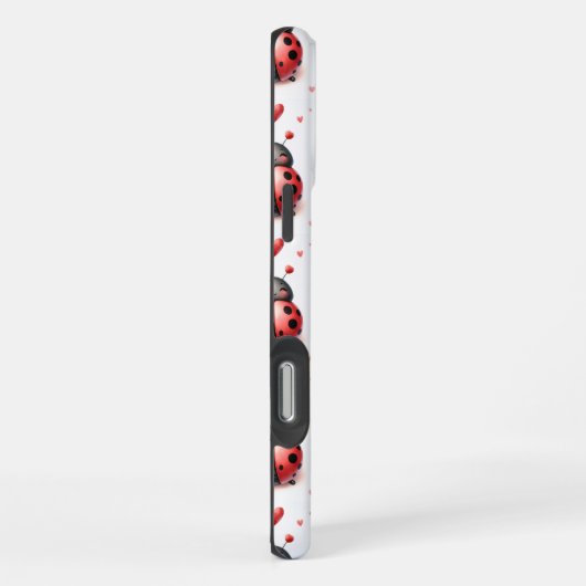 Coque iPhone 16 Pro Max Ladybug Love (Côté droit)