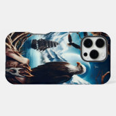 Coque iPhone 16 Pro Max L'Aigle regarde la mer (Verso Horizontal)
