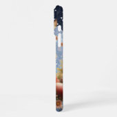 Coque iPhone 16 Pro Max Lapin de Pâques en fleurs (Côté gauche)