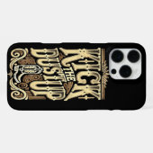 Coque iPhone 16 Pro Max L'art des bottes de cow-boy (Verso Horizontal)