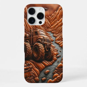 Coque iPhone 16 Pro Max L'art du camion rencontre la nature et l'aventure