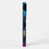 Coque iPhone 16 Pro Max Laser Cat Pizza Party (Côté droit)