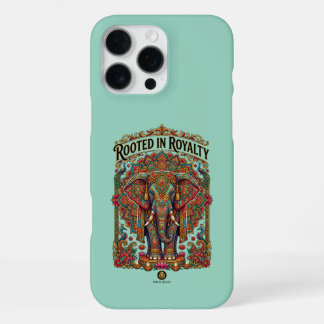Coque iPhone 16 Pro Max Le Géant Doux : Conception Artistique d'Éléphant