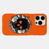 Coque iPhone 16 Pro Max Le guerrier du crâne (Verso Horizontal)