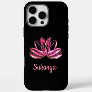 Coque iPhone 16 Pro Max Le lotus personnalisé