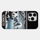 Coque iPhone 16 Pro Max Le paradis forestier de Panda : l'indulgence bambo (Verso Horizontal)
