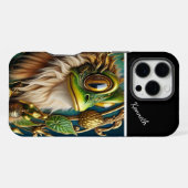Coque iPhone 16 Pro Max Le Roi Grenouille Verte (Verso Horizontal)
