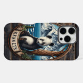 Coque iPhone 16 Pro Max Le Sanctuaire Caché du Panda : Satisfaction au Bam (Verso Horizontal)