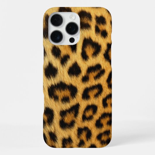 Coque iPhone 16 Pro Max Leopard (Verso)