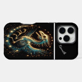 Coque iPhone 16 Pro Max L'étreinte du rapace céleste (Verso Horizontal)