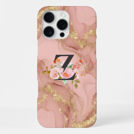 Coque iPhone 16 Pro Max Lettre Z (Verso)