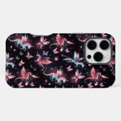 Coque iPhone 16 Pro Max Licorne Rose Mélange Dragon (Verso Horizontal)