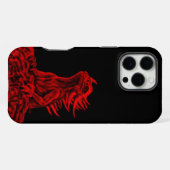 Coque iPhone 16 Pro Max Little red Dragon (Verso Horizontal)