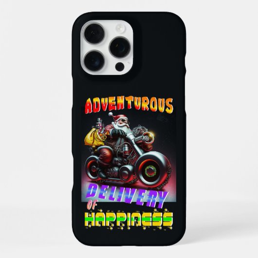 Coque iPhone 16 Pro Max Livraison Aventureuse Du Bonheur (Verso)