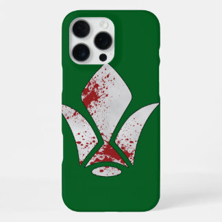Coque iPhone 16 Pro Max Logo de Tekkadan aux os de fer