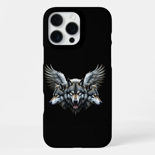 Coque iPhone 16 Pro Max Loups Gardiens (Verso)