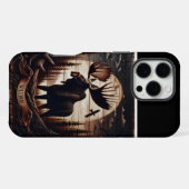 Coque iPhone 16 Pro Max Lune de l'orignal de William (Verso Horizontal)