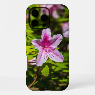 Coque iPhone 16 Pro Max magnifiques fleurs d'azalée rose au Descanso Garde