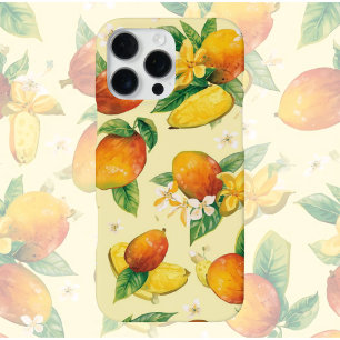 Coque iPhone 16 Pro Max Mango Madness Motif Mangue Aquarelle Tropical