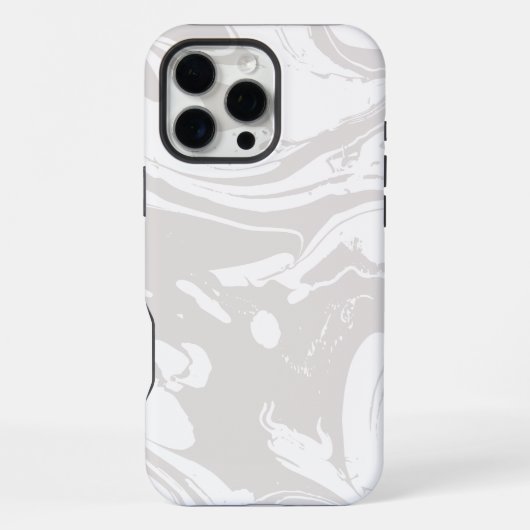 Coque iPhone 16 Pro Max Marbre Blanc (Verso)